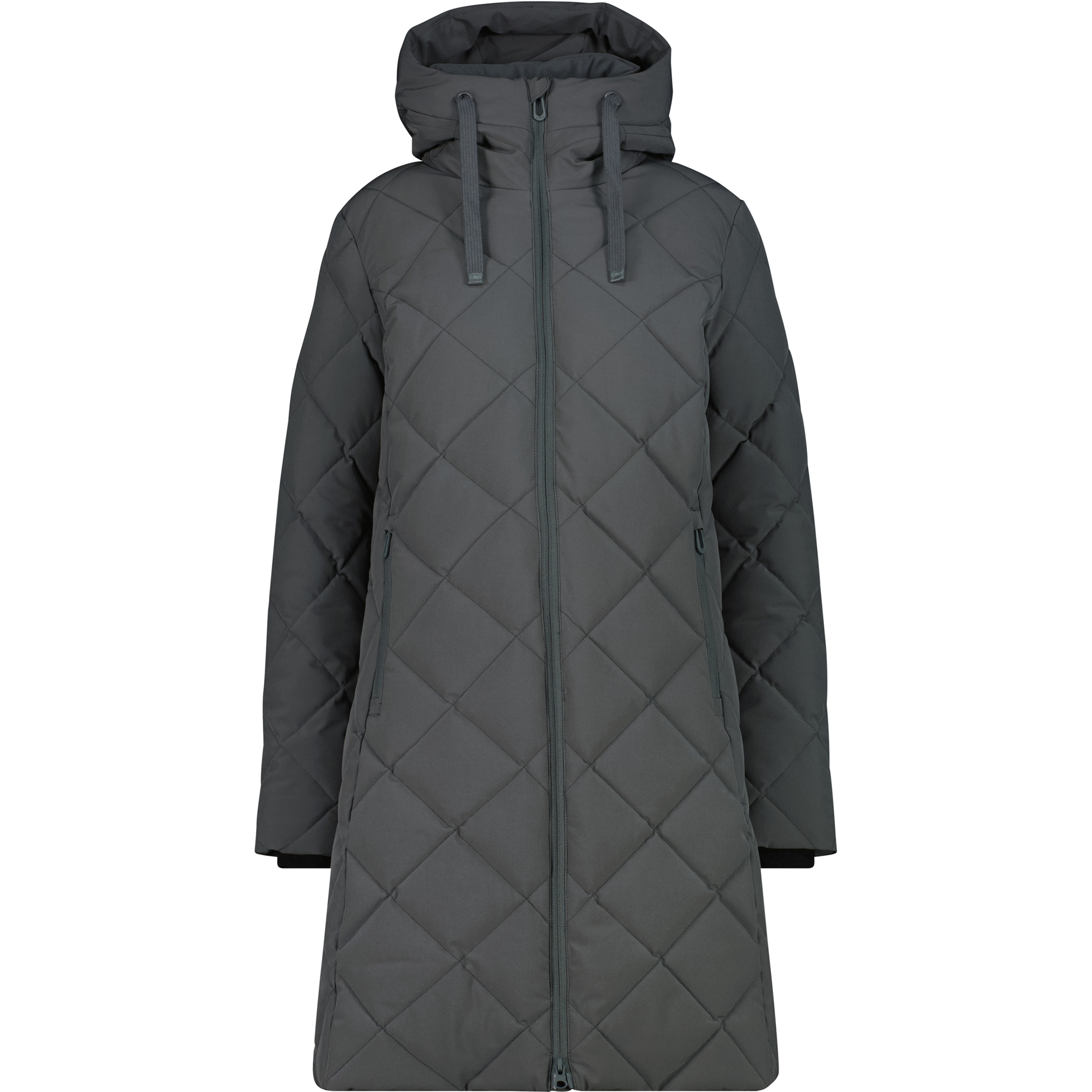 CMP Mantel Damen Winterjacke grau Größe S Lifestyle