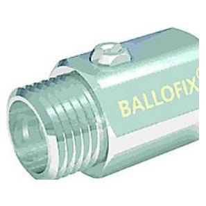 Broen Ballofix uden håndtag muffe/nippel 1/2 (4354500-225002)