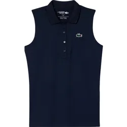 LACOSTE Polo Classic Performance, ärmellos, navy