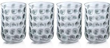 Zodax Abbeville Glass Tumblers, Set of 4