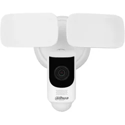 Dahua CCTV 4MP Fixed-focal Floodlight Network Camera, DH-IPC-WL46AP-0280B (2560 x 1440 Pixels), Netzwerkkamera, Weiss
