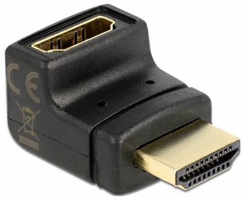 Delock 65072 HDMI Adapter [1x HDMI-Stecker - 1x HDMI-Buchse]