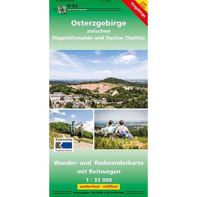 Osterzgebirge zwischen Dippoldiswalde und Teplice, Sonstige von , Sachsen Kartographie, 978-3-86843-003-5