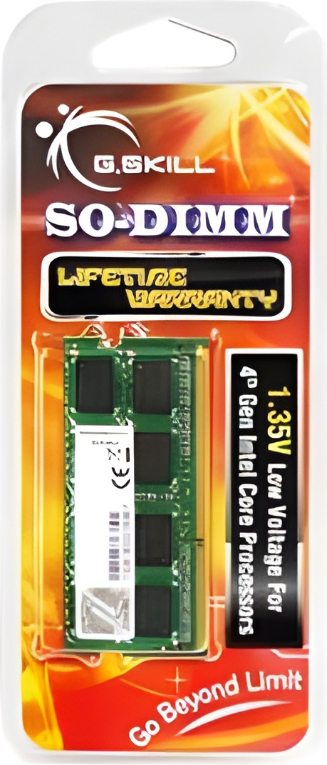 G.Skill 8GB DDR3-1600 SO-DIMM RAM-geheugen 204-pin