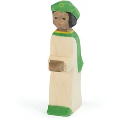 Ostheimer 42188 Sternsinger grün aus Holz Höhe 11,5cm Weihnachten Krippenfiguren