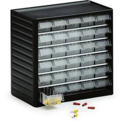 Treston Kleinteilemagazin 290-3, inklusive 30 glasklaren Schubladen L-00, BxTxH 310x180x290 mm