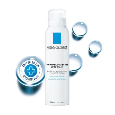 Roche-Posay empfindliche Haut Deodorant 48h Spray 150 ml Deospray