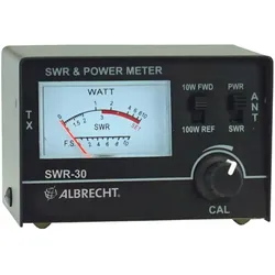 Albrecht Alan Antennen-Anpassgerät SWR 30, SWR/Power Meter, Walkie Talkie Zubehör