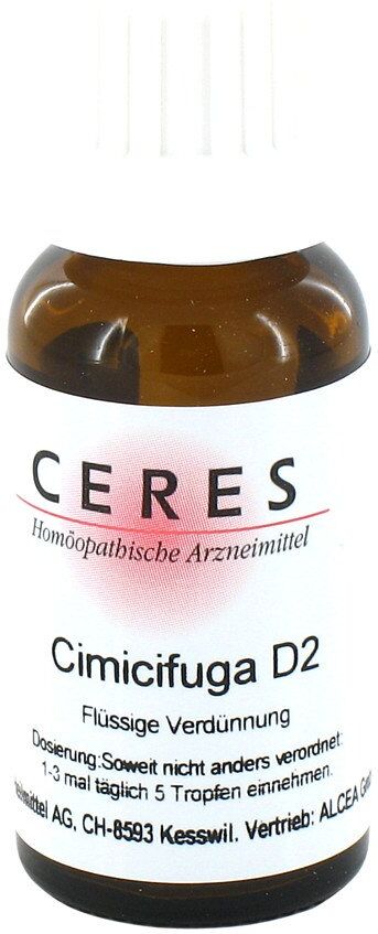 Ceres Cimicifuga D2 Dilution 20ml