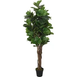 vidaXL, Kunstpflanzen, künstlicher Feigenbaum (150 cm)