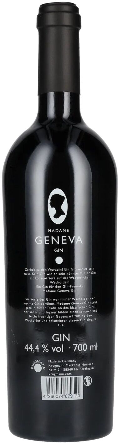 Madame Geneva Gin Blanc 44,4% Vol. 0,7l