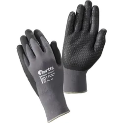 FORTIS Strickhandschuh 4317784794015 PU/Nylon,grau, Größe 10