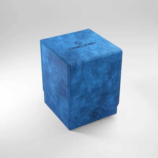 Gamegenic Squire 100+ XL Deck Box - Blue for Card Game Organizers, Card Storage, Trading Card Accessories, Card Game Supplies