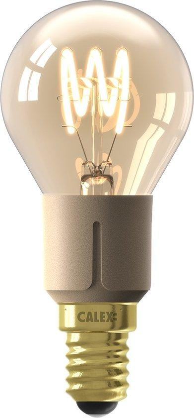 Calex Kogel Lamp Goud met 3-staps Dimfunctie
