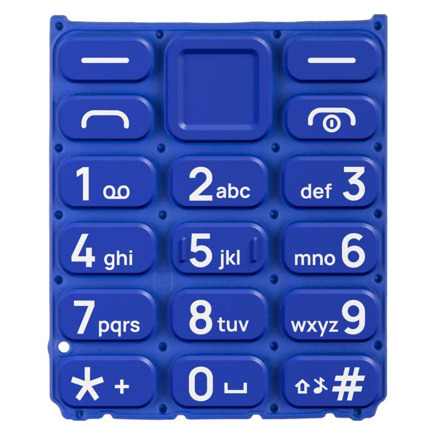HMD Latin Keyboard fur 105 / Nokia 105 (2024), Blue (62435163)