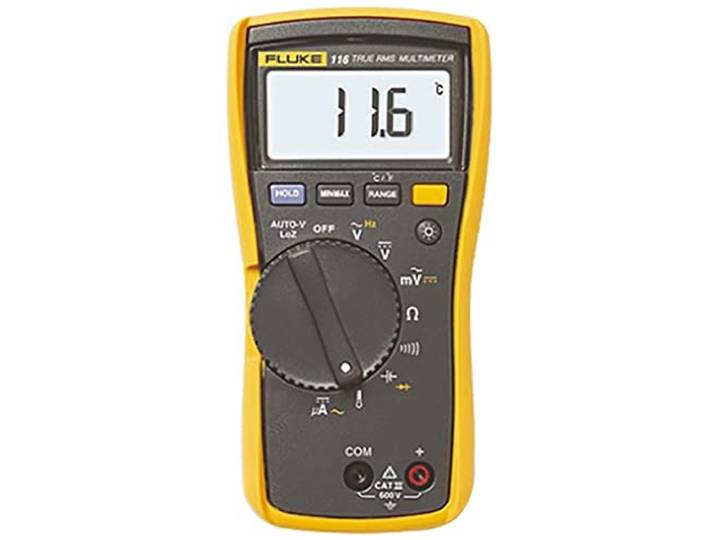 Fluke Digitale multimeter Compact 116 met diodetest en temperatuurmeting 2583601