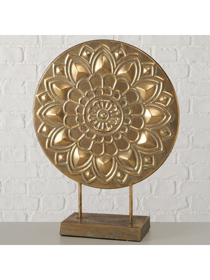 Boltze Dekoaufsteller "Alhambra" in Gold - (H)49 cm - onesize