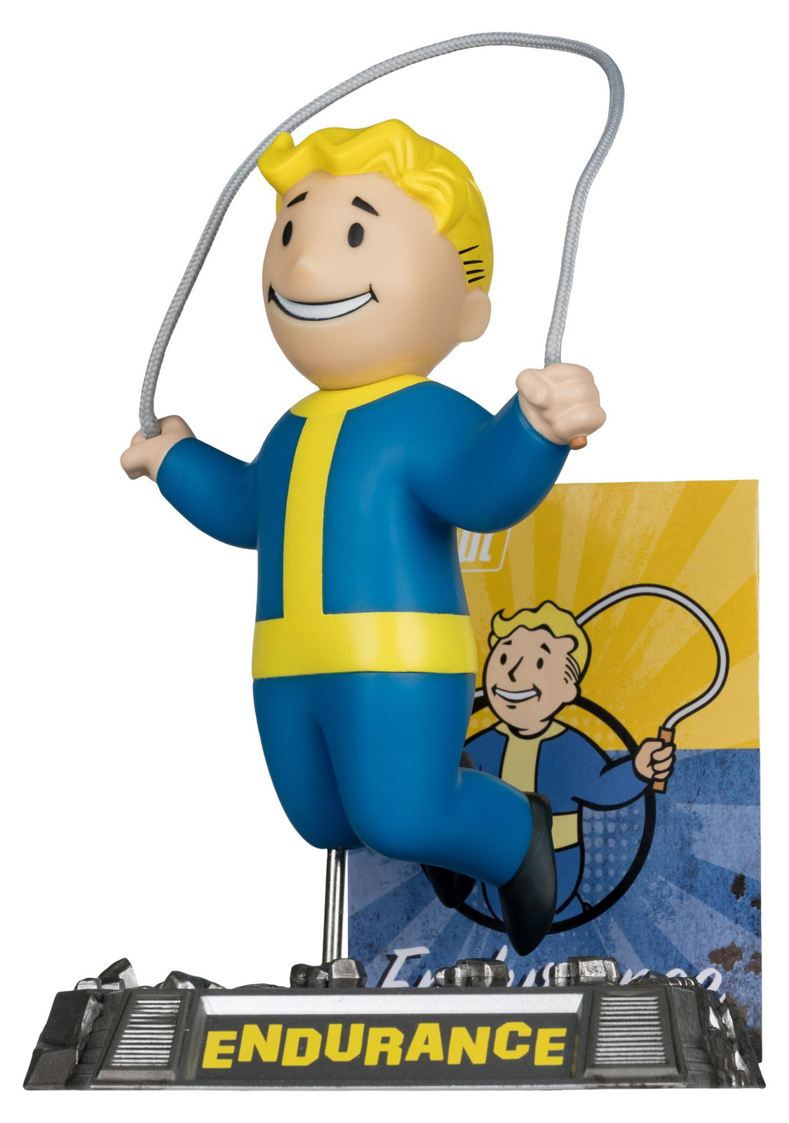 McFarlane Toys Fallout Minifiguur Vault Boy Uithoudingsvermogen 13 cm
