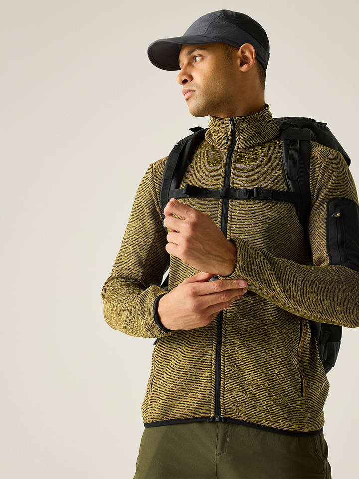 Regatta Fleecejacke "Newhill" in Khaki - 4XL