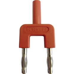 Schnepp 19/4mB/rt Kurzschlussstecker Rot Stift-Ø: 4 mm Stiftabstand: 19 mm 1 St. Piece