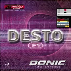Donic Belag Desto F1 schwarz 2,0 - schwarz 2,0