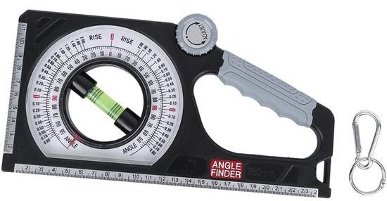 Garosa Digitale hellingsmeter - Multifunctioneel meetinstrument voor hout - Nauwkeurige inclinometer van slijtvast kunststof