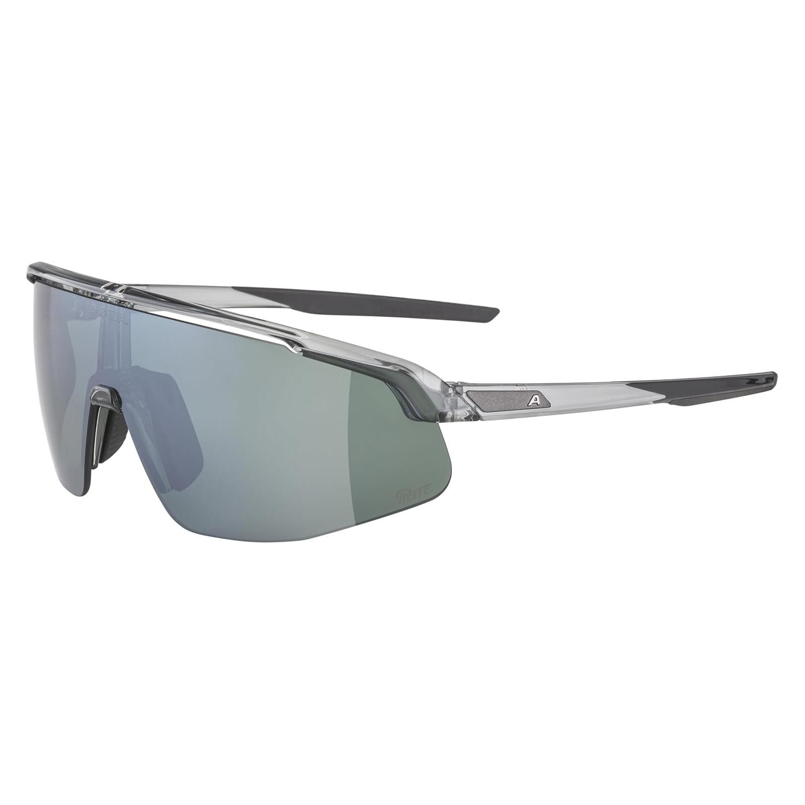 Alpina Turbo Pro Q-Lite (Dark Grey Transparent, Silver) (A8749)