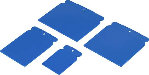 Basetech BT-1882846 Blaue Kunststoff Wandschaber 4tlg