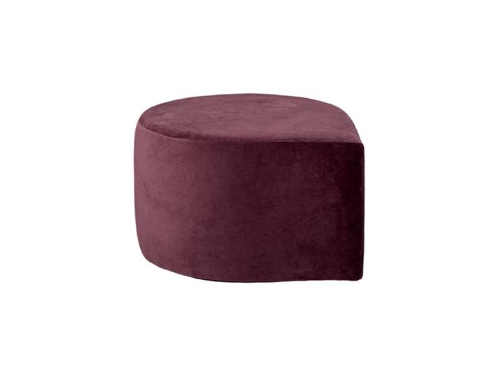 Design Sitzpouf „Stilla“ Bordeaux AYTM