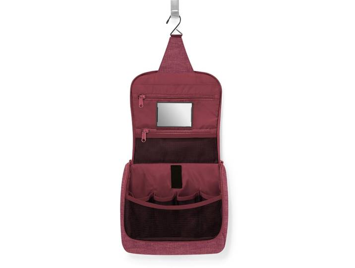 Kulturtasche Reisenthel Twist Maroon Polyester B 23 H 20 cm