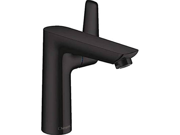 hansgrohe Talis E Mitigeur de lavabo 150\, avec tirette et vidage\, noir mat\, 71754670