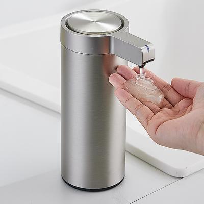 Friendly Fresh Finds Automatic Soap Dispenser Smart Touchless Kitchen Hand Sanitizer, Stainless Steel, Electric Body Wash Soap Dispense silver