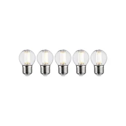 Paulmann 5093 Filament 230V LED Tropfen E27 5x470lm 5x5W 2700K Klar