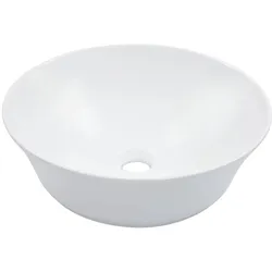 Helloshop26 - Aufsatzwaschbecken für Badezimmer Duschraum WC-Kabine 41 x 12,5 cm weiße Keramik 02_0002616