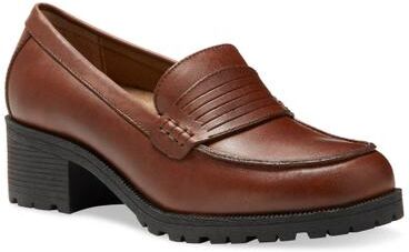 Women's Newbury Loafer by Eastland in Saddle Bro (Size 7 M)