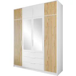 KLEIDERSCHRANK Bali Lux D4 mit Schrankaufsatz