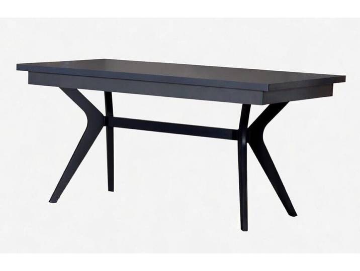 JVmoebel Esstisch Schwarzer Tisch Modern Rechteckig Geräumig Praktisch Stilvoll, Made in Europa