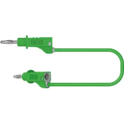 PJP 2110-50GN - Messleitung, 0,75 mm2, 0,75 m, grün, stapelbar