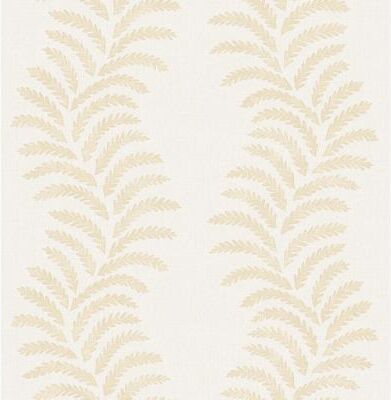 Society Social x WallPops Lady Fern Wheat Peel and Stick Wallpaper