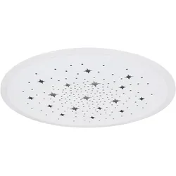 Globo, Deckenleuchte, Deckenlampe Metall weiss, LED, 48120D2 (3000 lm)