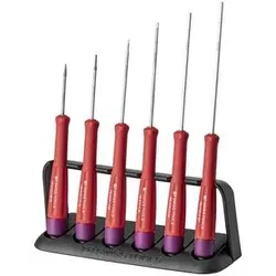PB Swiss Tools, Schraubenzieher, Sechskant-Elektronik-Schraubendreher-Satz, 6-teilig (6-Kant)