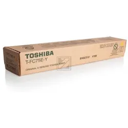 Toshiba T-FC75EY (6AK00000254) Toner – yellow – B-Verpackung