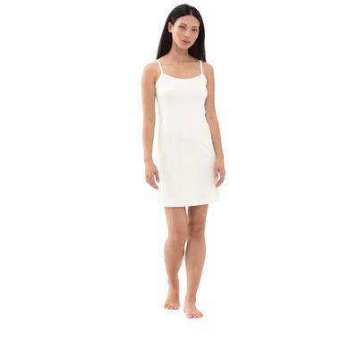 Unterkleid MEY "Emotion", Damen, Gr. 44, N-Gr, beige (champagner), Feinripp, Obermaterial: 50% Viskose, 46% Polyamid, 4% Elasthan, mini, Kleider Unterkleid, Fließende Qualität