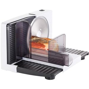Unold Allesschneider Curve White, elektrisch, 100W, aus Metall, schwarz, Schnittbreite 0 - 15mm