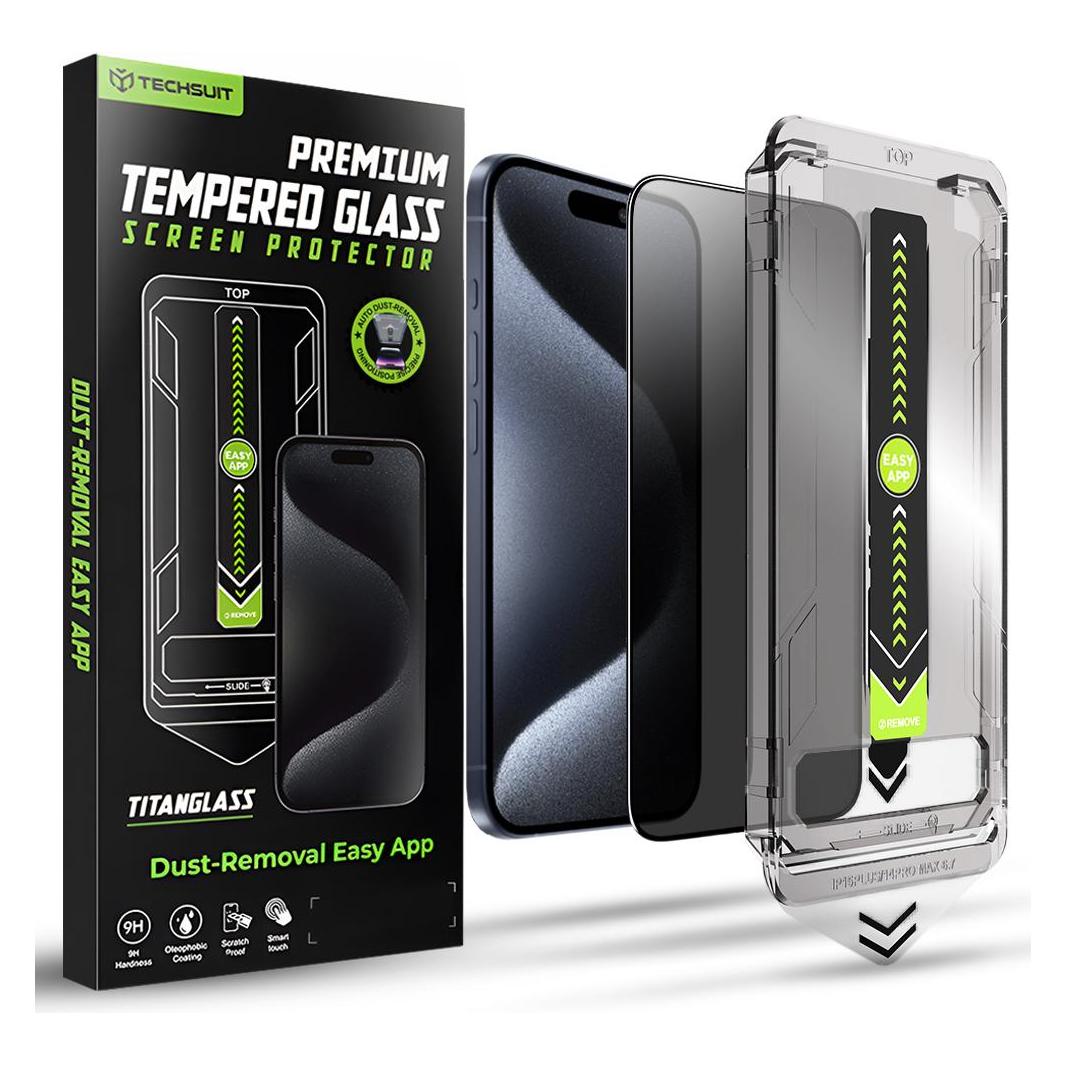 Techsuit TitanGlass FullCover (Apple iPhone 15 Pro) (58823635)