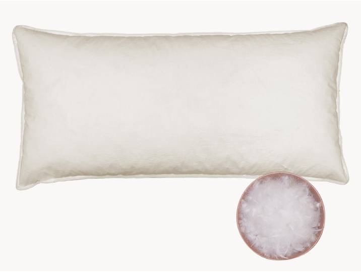 Daunen-Kopfkissen Ansara - 70 % Federn / 30 % Daunen - 80x80 cm