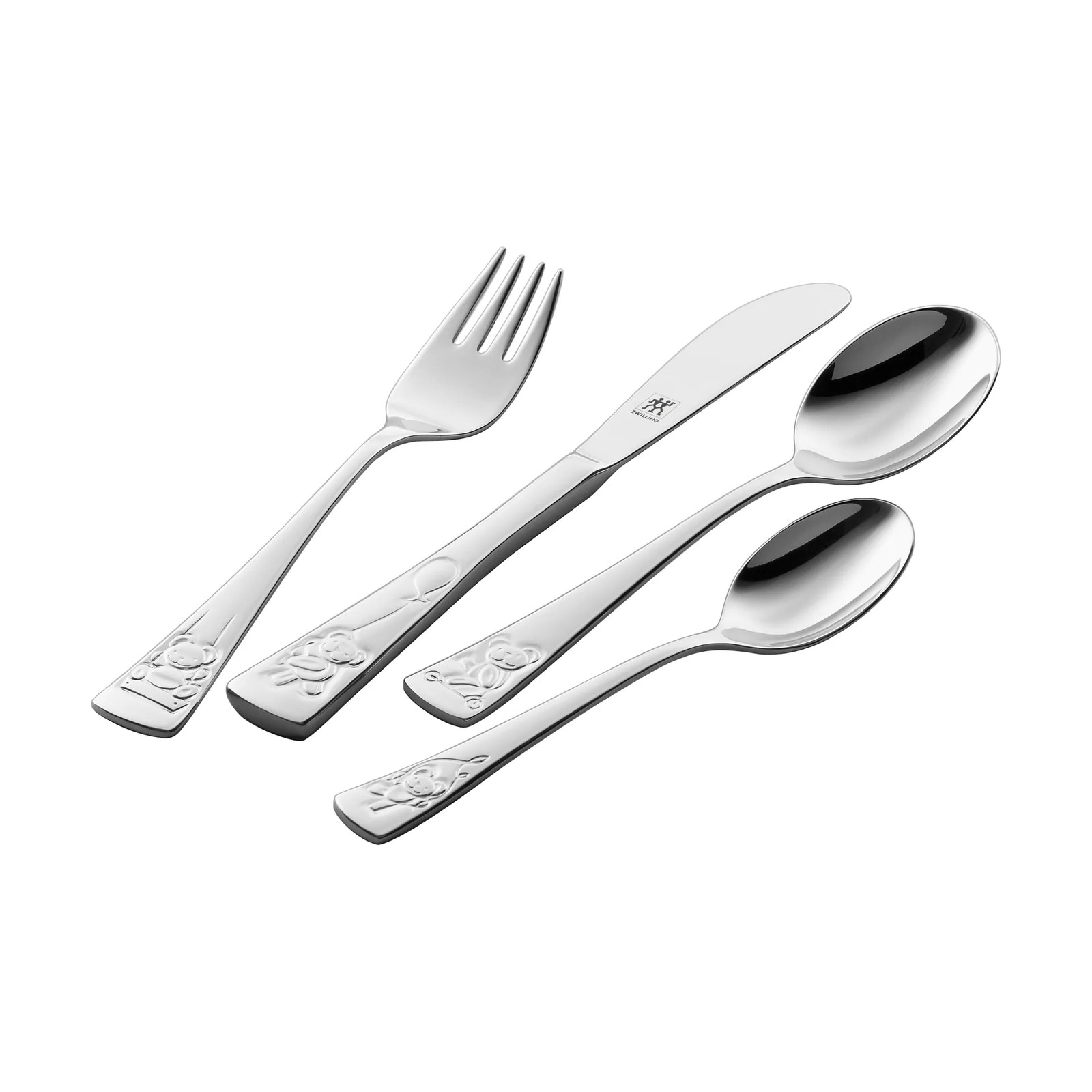 Zwilling Twin Kids kinderbestekset 4-delig Teddy