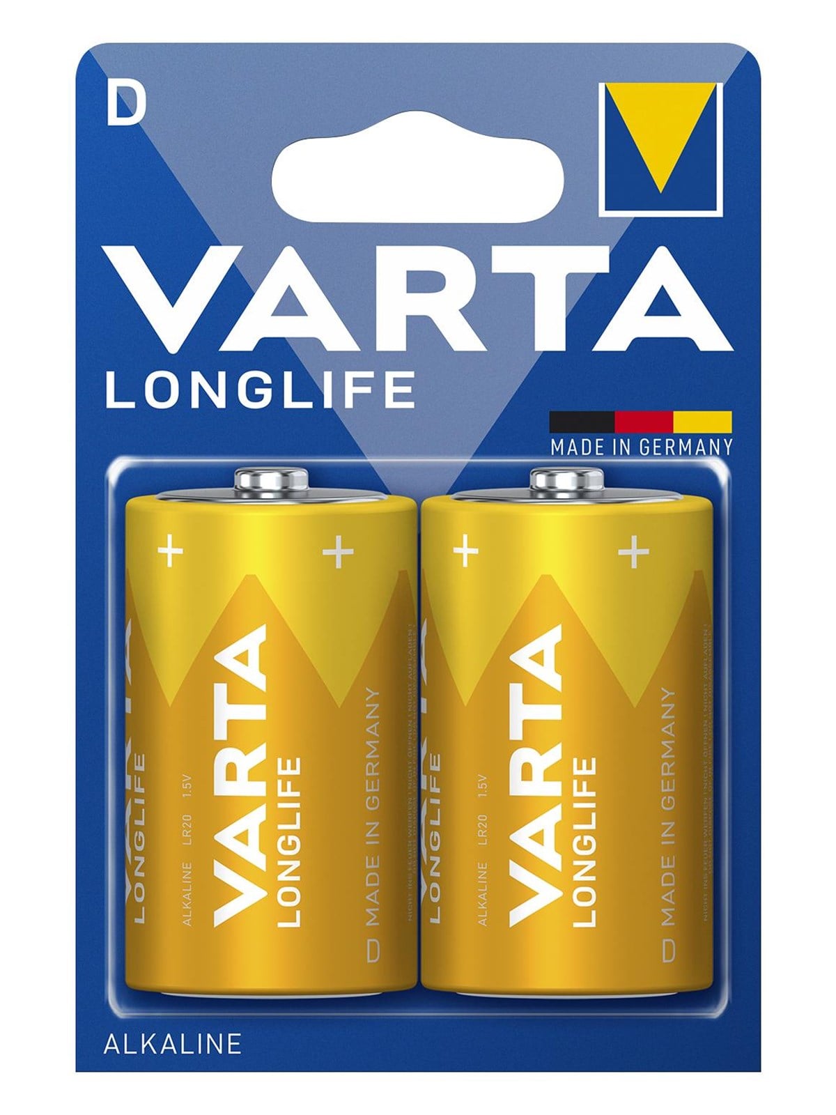 VARTA Longlife - D - 2-pack