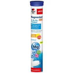 DOPPELHERZ Magnesium 400+B1+B6+B12+Folsäure BTA 15 St