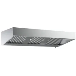 Combisteel Trapez-Wandhaube aus Edelstahl 1200x950x400mm